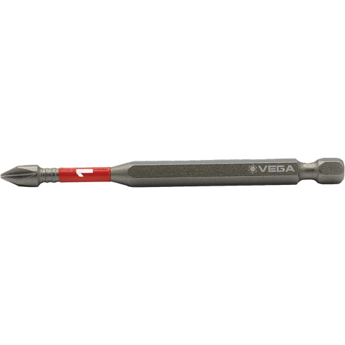 Vega T190P1A Impactech&reg; Power Bit, Phillips, #1 Tip, 1/4" Drive Size, 3-1/2" Length