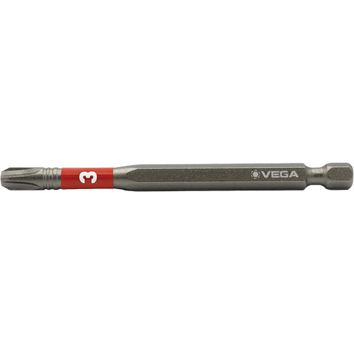 Vega T190P3A Impactech&reg; Power Bit, Phillips, #3 Tip, 1/4" Drive Size, 3-1/2" Length