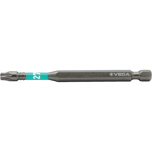 Vega T190T27A Impactech&reg; Power Bit, Torx, T-27 Tip, 1/4" Drive Size, 3-1/2" Length