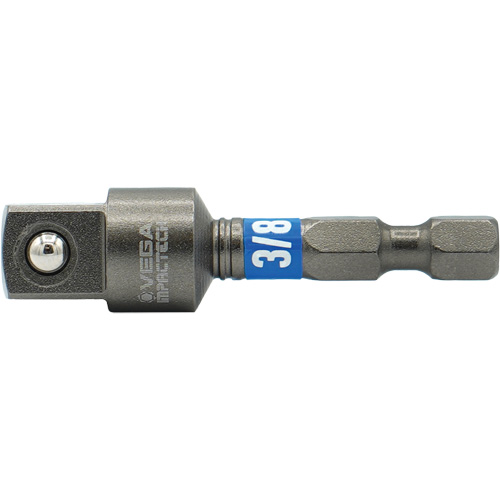 Vega T150ADB38 Impactech&reg; Impact Socket Adapter, 1/4" Drive Size, 3/8" Male Size, 2" L