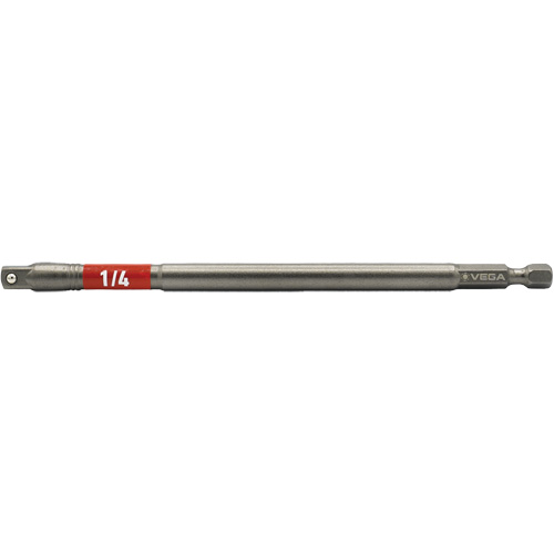 Vega T1150ADB14 Impactech&reg; Impact Socket Adapter, 1/4" Drive Size, 1/4" Male Size, 6" L