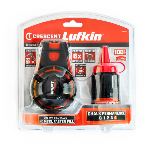 Lufkin By Crescent CL100R Contractor Chalk & Reel