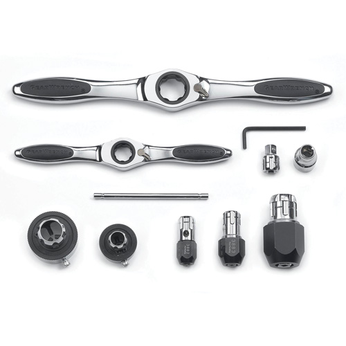 Gearwrench 82807 Ratcheting Tap & Die Accessory Set, 11 Pieces