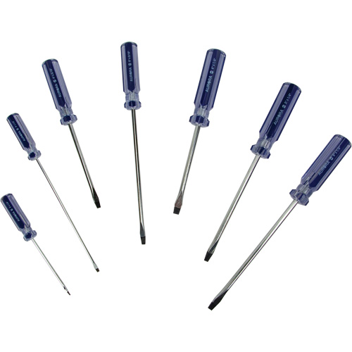 Aurora Tools UAZ512 Slotted Screwdriver Kit, 7 Pcs.