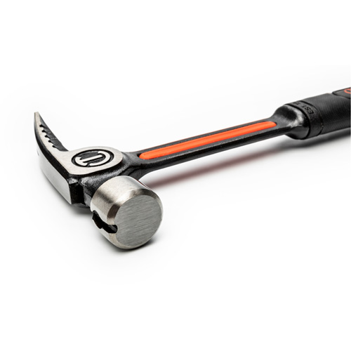 Crescent CHSFRS22-06 Smooth-Face Framing Hammer, 22 oz., Solid Steel Handle, 16" L
