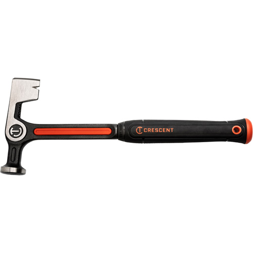 Crescent CHSDRWL11 Drywall Hammer, 11 oz., Solid Steel Handle, 12-1/2" L