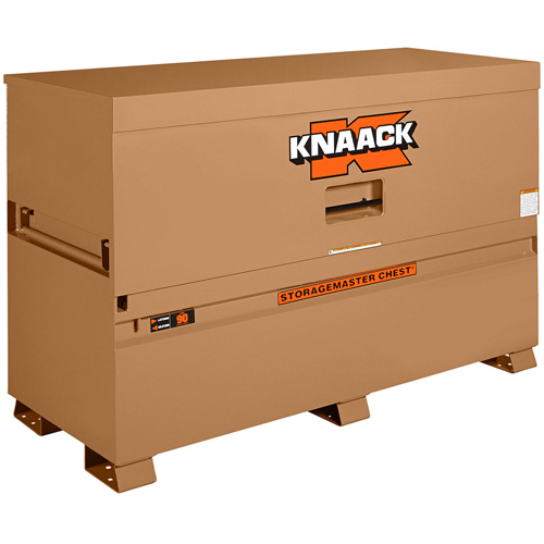 Knaack 90-KL Model 90 Piano Box with Padlock, 72" W x 30" D x 49" H, Tan