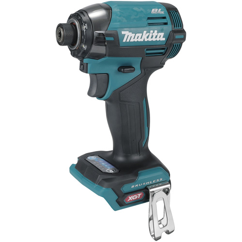 Makita TD002GZ01 Visseuse &agrave; chocs compacte sans balai 40Vmax XGT (outil seulement), 1/4", 1950 lb-po/220 Nm Couple max., 40 V, Lithium-ion