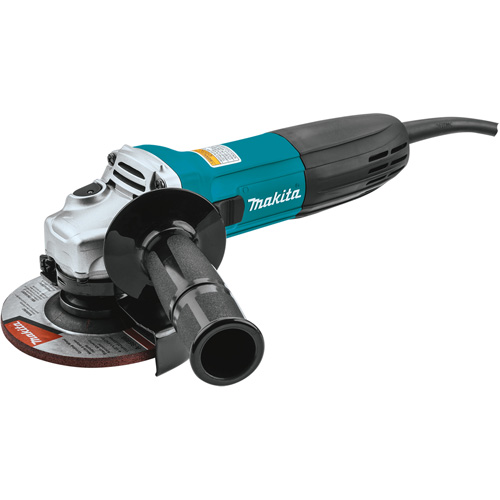 Makita GA4530 Angle Grinder with Thumb Switch, 4-1/2", 120 V, 6 A, 11000 RPM