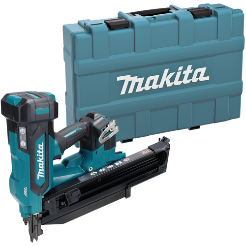 Makita DBN901ZK LXT Brushless 2" to 3-1/2" 21° Round Head Framing Nailer (Tool Only), 18 V, Lithium-Ion