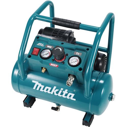 Makita AC001GZ 40Vmax XGT Brushless Cordless Air Compressor (Tool Only), Electric, 1.67 Gal (2 US Gal.), 135 PSI