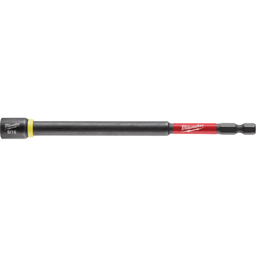 Milwaukee 49-66-4683 Tourne-&eacute;crou SHOCKWAVE Impact Duty, Embout 5/16", Prise 1/4", 6" lo, Magn&eacute;tique