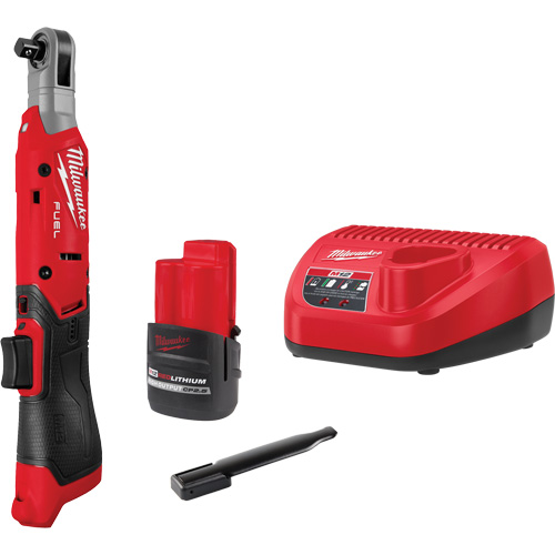 Milwaukee 3053-21 Ensemble de cl&eacute;s &agrave; rochet M12 Fuel, 12 V, Prise de 3/8"