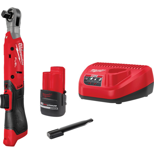 Milwaukee 3054-21 Ensemble de cl&eacute;s &agrave; rochet M12 Fuel, 12 V, Prise de 1/2"