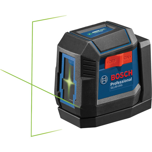 Bosch GLL50-20G Green-Beam Self-Leveling Cross-Line Laser