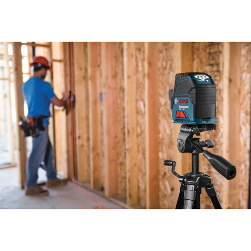 Bosch GCL 2-160 Niveau laser &agrave; lignes crois&eacute;es auto-nivelant avec points daplomb