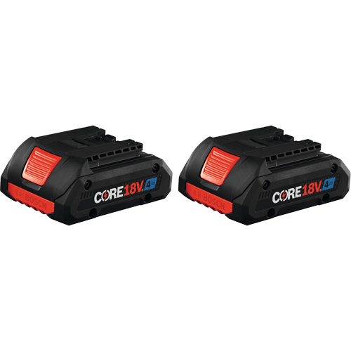 Bosch GBA18V40-2PK CORE18V&reg; Advanced Power Battery, Lithium-Ion, 18 V, 4 A