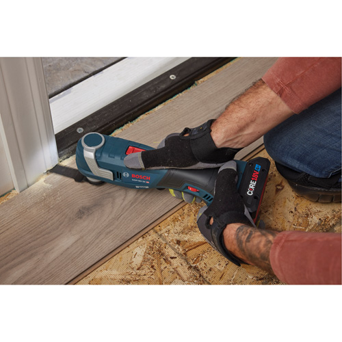 Robert Bosch GOP18V-34N Outil oscillant sans fil sans balais StarlockPlus (outil seul), 18 V, Lithium-ion