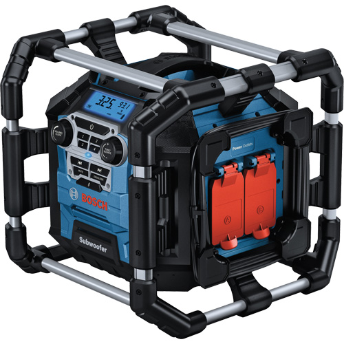 Bosch GPB18V-5CN Radio de chantier avec Bluetooth 5.0 et station dalimentation, Lithium-ion, 18 V