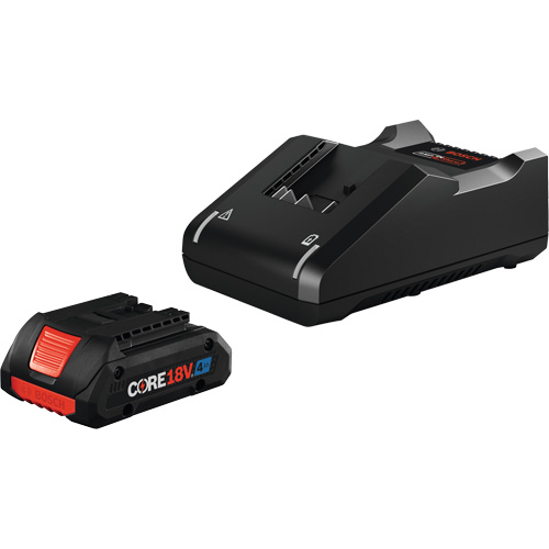 Bosch GXS18V-15N15 Trousse de d&eacute;part avec batterie et chargeur Advanced Power CORE18V 4 Ah, 18 V, Lithium-ion