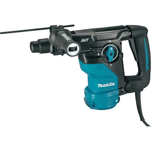 Makita HR3011FCK SDS-PLUS Rotary Hammer, 1-3/16", 9 A, 0-4500 BPM, 0-840 RPM, 3.3 ft.-lbs.