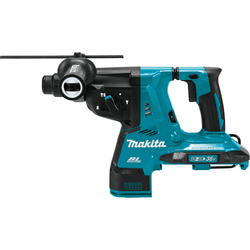Makita DHR280Z SDS-PLUS LXT Brushless Rotary Hammer (Tool Only), 1-1/8", 0-5000 BPM, 0-980 RPM, 2.4 ft.-lbs.