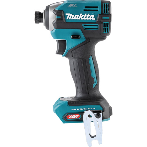 Makita TD003GZ XGT Brushless Impact Driver (Tool Only), 1/4", 1860 in-lbs Max. Torque, 40 V, Lithium-Ion