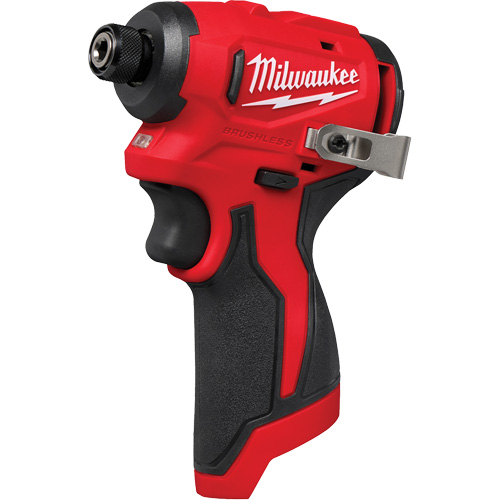 Milwaukee 3450-20 Visseuse &agrave; chocs hexagonale sous-compacte sans balai M12 (outil seulement), 1/4", 1100 in-lb Couple max., 12 V, Lithium-ion