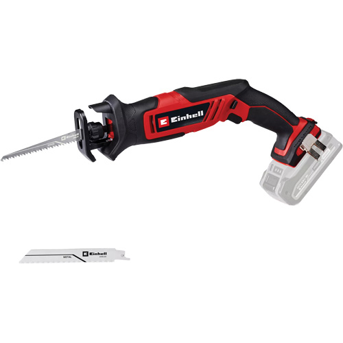 Einhell 4326318 Cordless Compact One-Handed Reciprocating Saw (Tool Only), 18 V, Lithium-Ion Battery, 0-3000 SPM