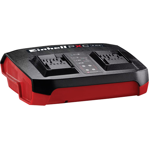 Einhell 4512090 PXC Dual Port Charger, 18 V, Lithium-Ion