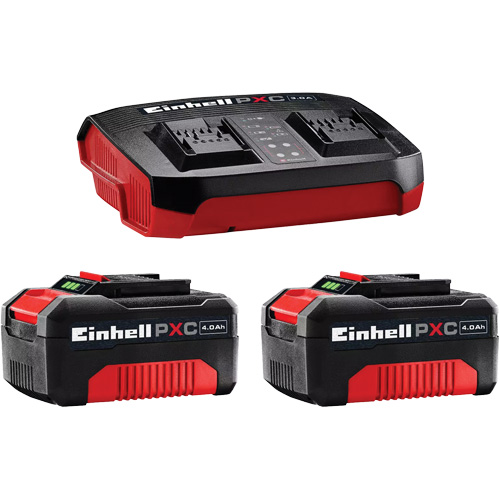 Einhell 4512133 PXC Battery & Charger Starter Kit, Lithium-Ion, 18 V, 4 Ah