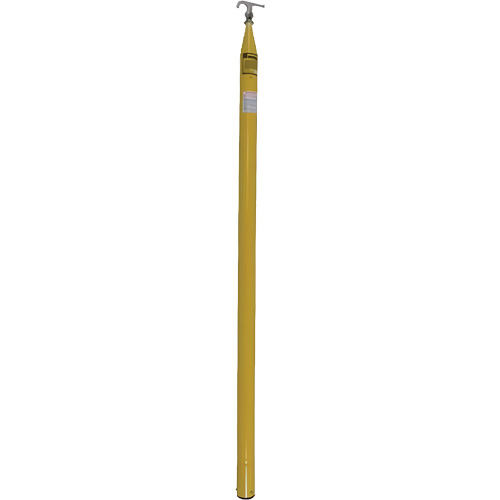 Hastings Fiber Glass ST-245 Perche isolante Tel-O-Pole avec dispositif de verrouillage de l'embout, T&eacute;lescopique, 44-1/2'