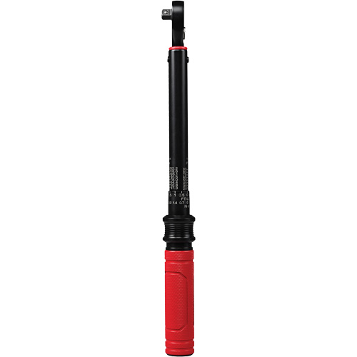 Milwaukee 48-22-9202 Cl&eacute; dynamom&eacute;trique, &agrave; cliquer, Entraînement 3/8" carr&eacute;, 20 - 100 lb-po/27,1 - 135,6 Nm
