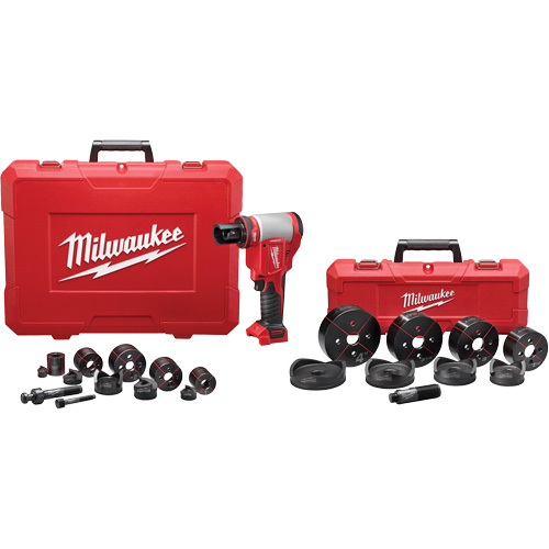 Milwaukee 2676-04 M18 FORCE LOGIC 10-Ton Knockout Tool 1/2" to 4"