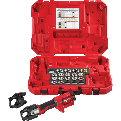Milwaukee 2679-750AL Sertisseuse M18 FORCE LOGIC AI avec m&acirc;choire &eacute;tendue 750 MCM