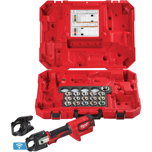 Milwaukee 2679-750CU M18 FORCE LOGIC 600 MCM Cu Crimper with 750 MCM Expanded Jaw & Dies
