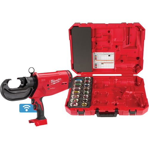 Milwaukee 2779-750AL Sertisseuse M18 FORCE LOGIC 750 MCM avec matrices #6 - 750 MCM Al