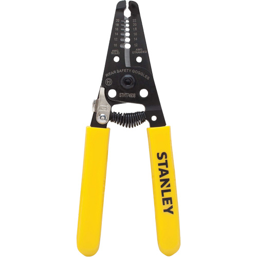 Stanley Tools STHT74938 D&eacute;nudeur de fil, 6" lo, 10 - 20 AWG