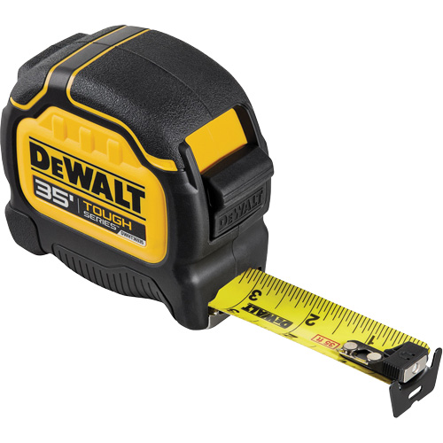 DEWALT DWHT37935S TOUGHSERIES Tape Measure, 35', Imperial Graduations