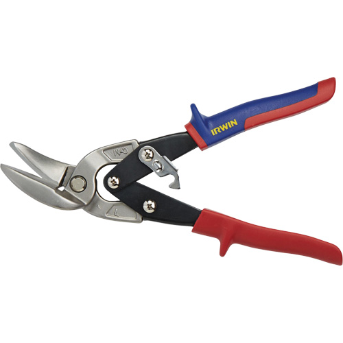 Irwin 2073211 Utility Snips, Straight/Left Cut