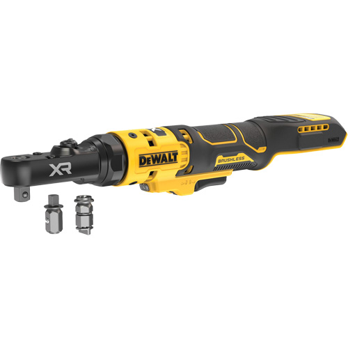 DEWALT DCF520B Cl&eacute; &agrave; cliquet &agrave; t&ecirc;te scell&eacute;e sans balai fil MAX* XR (outil uniquement), 20 V, Prise de 1/4"/3/8"