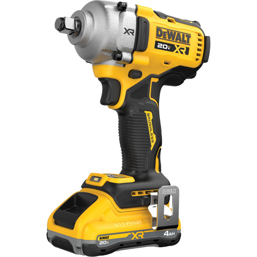 DEWALT DCF891QQ1 Ensemble de cl&eacute; &agrave; chocs sans fil et sans balai 20V MAX XR avec enclume &agrave; anneau ouvert, 20 V, Mandrin 1/2"