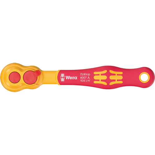 Wera Tools 05004866001 A VDE Zyklop Insulated Ratchet with Reversing Lever