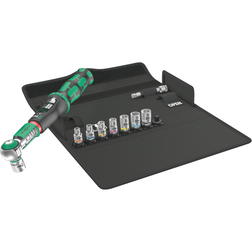 Wera Tools 05075830001 Cl&eacute; dynamom&eacute;trique Safe-Torque A 1 jeu 1, &agrave; cliquer, Entraînement 1/4" carr&eacute;, 2 - 9 lb-pi