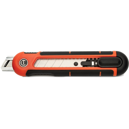 Crescent CTK18SO Couteau r&eacute;tractable &agrave; lame cassable de 18 mm, Acier, Prise en Plastique
