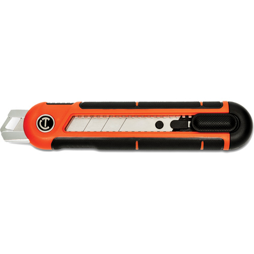 Crescent CTK25SO Couteau r&eacute;tractable &agrave; lame cassable de 25 mm, Acier, Prise en Plastique