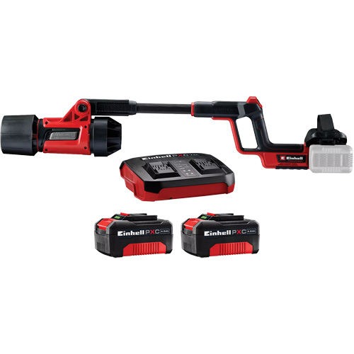 Einhell 3433571/4512133 Souffleuse &agrave; feuilles sans fil avec batterie 4 Ah PXC et ensemble de d&eacute;part de chargeur, 36 V, Vitesse d'air 167,77 mi/h, &agrave; pile