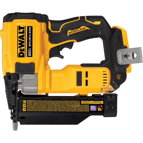 DEWALT DCN623B ATOMIC COMPACT SERIES Brushless Cordless 23ga Pin Nailer (Tool Only), 20 V, Lithium-Ion