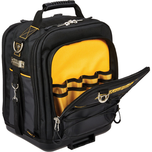DEWALT DWST08025 Sac &agrave; outils compact TOUGHSYSTEM 2.0, 1680 Denier, 25 pochettes, Noir