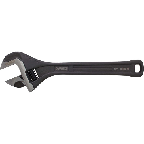 DEWALT DWHT80269 Cl&eacute; &agrave; molette enti&egrave;rement en acier, 12" lo, Noir/Ordinaire